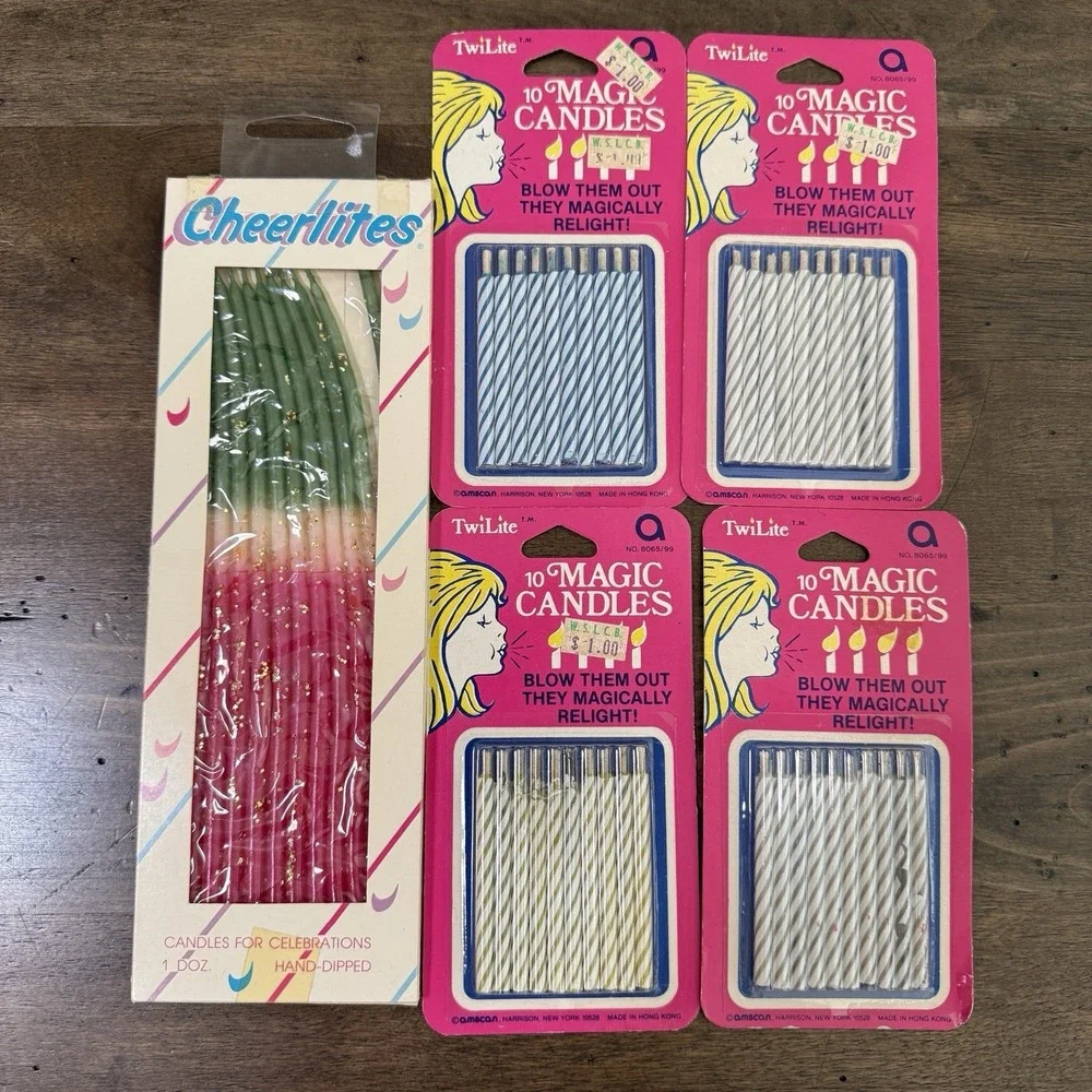 Vtg Cocktail Picks & Coasters Sailboat Nautical Seashells MCM Candles Lot Of 40